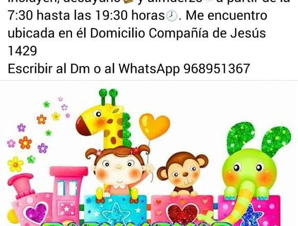Ofrezco cuidado para los más pequeños de la casa en Santiago (Comuna)
