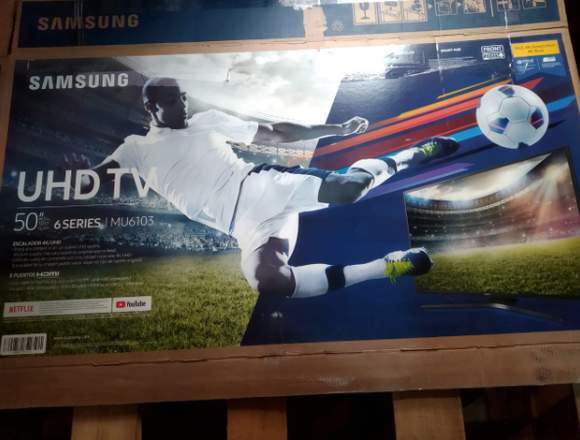 Smart TV Samsung 4K de 50 pulgadas