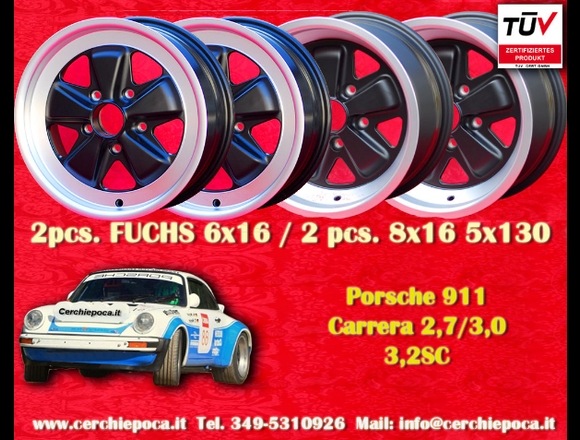 4 Stk Porsche 911 Carrera SC Turbo Felgen 6x16 und in Grenzach-Wyhlen (Lokalität)