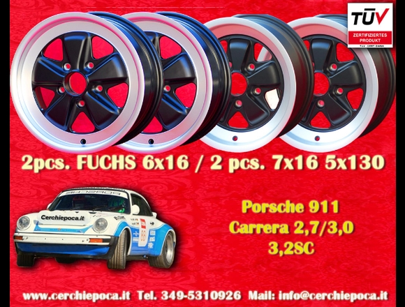 4 Stk Porsche 911 Carrera SC Turbo Felgen 6x16 und in Grenzach-Wyhlen (Lokalität)