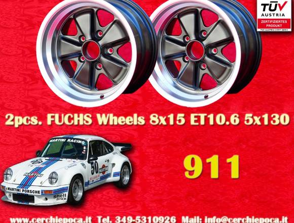 Porsche 8x15 944/911SC Nachbau Felgen TUV in Grenzach-Wyhlen (Lokalität)