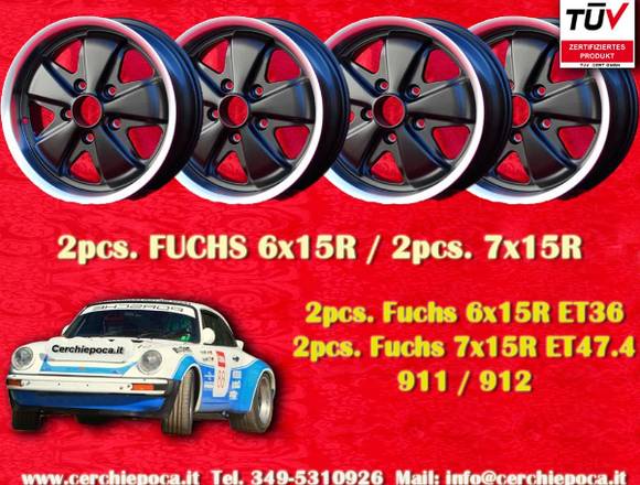4 Stk Porsche 911 911R Turbo Felgen 6x15+7x15 RSR in Grenzach-Wyhlen (Lokalität)