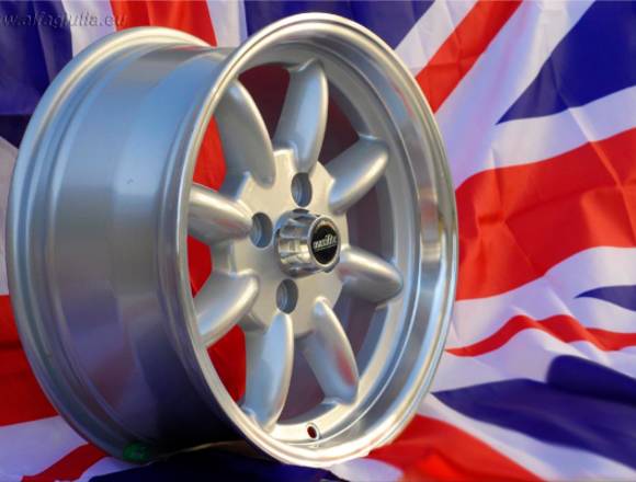 4 Stk. Felgen Triumph Minilite 7x15 ET0 4x114.3 TU in Grenzach-Wyhlen (Lokalität)
