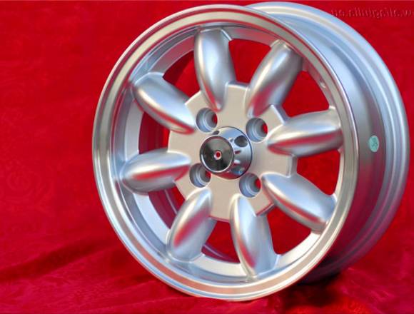 4 Stk Felgen Triumph Minilite 5.5x13 4x95,25 TUV in Grenzach-Wyhlen (Lokalität)