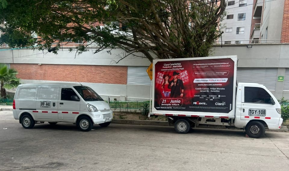 SERVICIO DE PUBLICIDAD MOVIL CARRO VALLA EN BARRANQUILLA en Barranquilla (Municipio)
