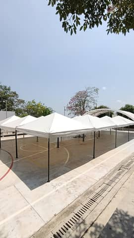 ALQULER DE CARPAS 4X4 LONA BLANCA EN CARTAGENA en Cartagena (Municipio)