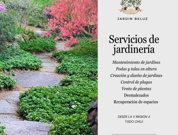 Mantenimiento de jardines en Quintero (Comuna)