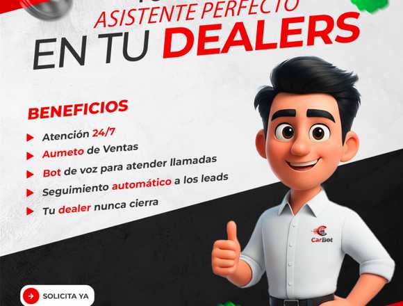 CarBot – Vendedor Virtual 24/7 para Dealers