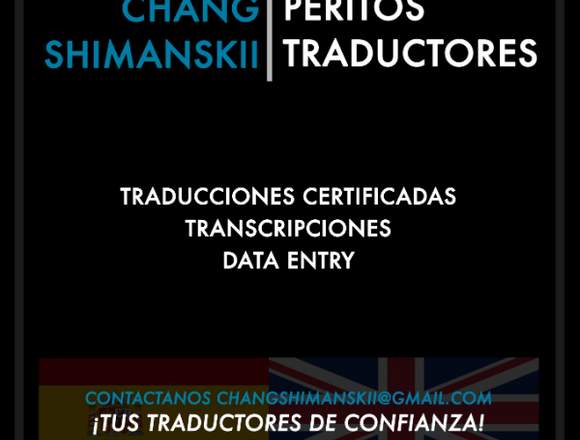 PERITOS TRADUCTORES. en Pichincha (Cantón)