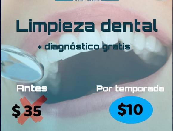 OFERTA DE LIMPIEZA DENTAL en Quito (Cantón)