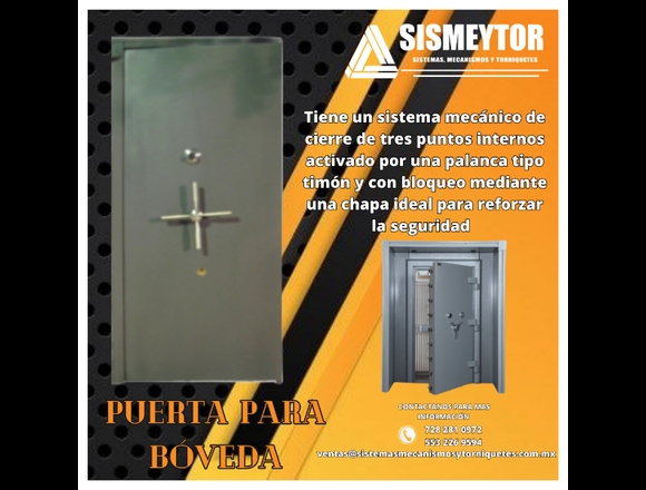 PUERTA PARA BÓVEDA