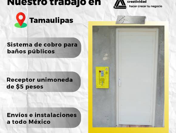 SISTEMA DE COBRO BAÑOS EN MÉXICO en Álvaro Obregón (Municipio)