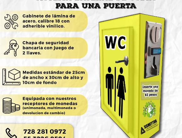 SISTEMA LATERAL DE COBRO PARA UNA PUERTA en Álvaro Obregón (Municipio)