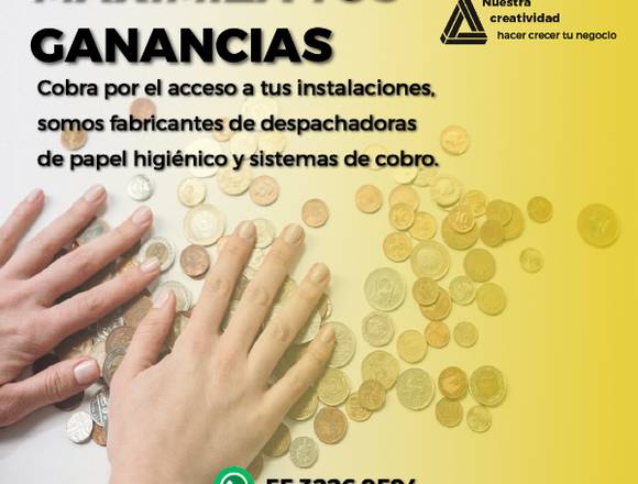 MAXIMIZA TUS GANANCIAS, SISTEMA DE COBRO WC en Álvaro Obregón (Municipio)