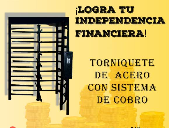 Puerta Giratoria Con Monedero