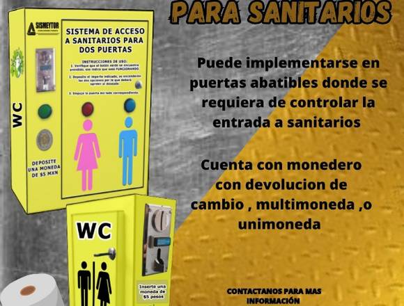 SISTEMA DE COBRO PARA SANITARIO en Azcapotzalco (Municipio)