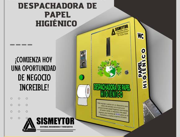 Sistema de cobro con despachadora de papel en Lerma (Municipio)