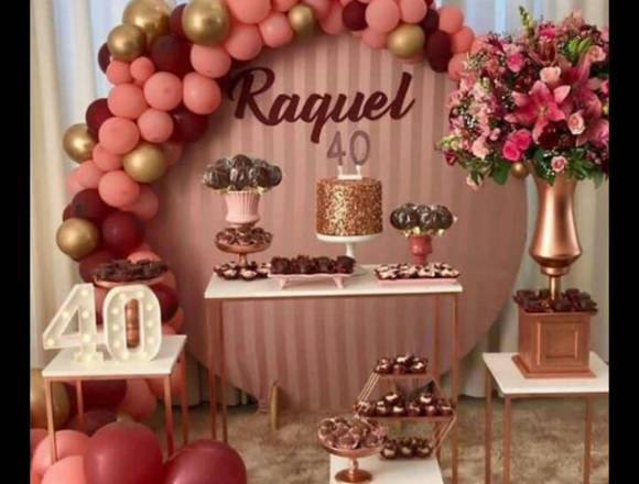Decoración para tus eventos