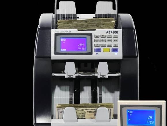 AB7500 ACCUBANKER CONTADOR DE BILLETES MIXTOS en Quito (Cantón)