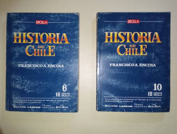 HISTORIA DE CHILE de FRANCISCO A ENCINA en Santiago (Comuna)