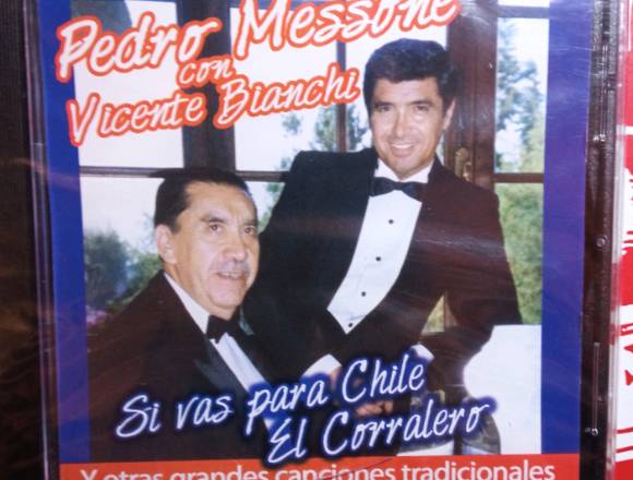 PEDRO MESSONE CON VICENTE BIANCHI en Santiago (Comuna)