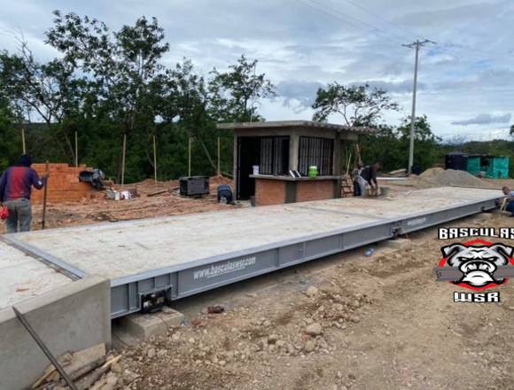 Báscula camionera Modular de Concreto en Cúcuta (Municipio)