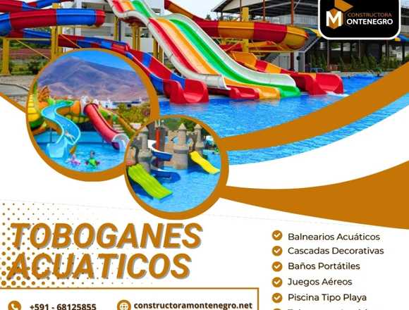 Toboganes Acuáticos para Diversión sin Fin 💦 en Santa Cruz (Localidad)