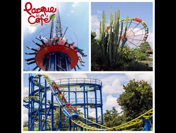 PURA DIVERSIÓN EN EL PARQUE DEL CAFÉ, VEN Y VISITA