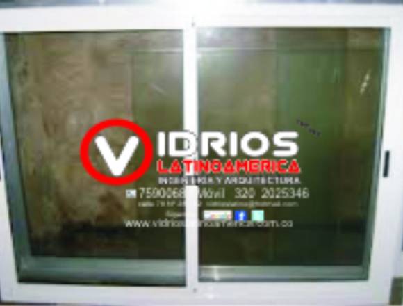 ventanas en aluminio color natural en Bogotá, D.C. (Municipio)