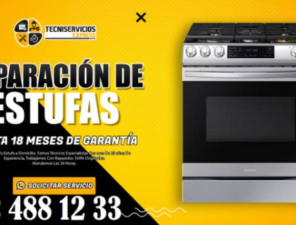 REPARACIÓN DE ESTUFAS 312 488 1233 BARRIOS UNIDOS en Bogotá, D.C. (Municipio)