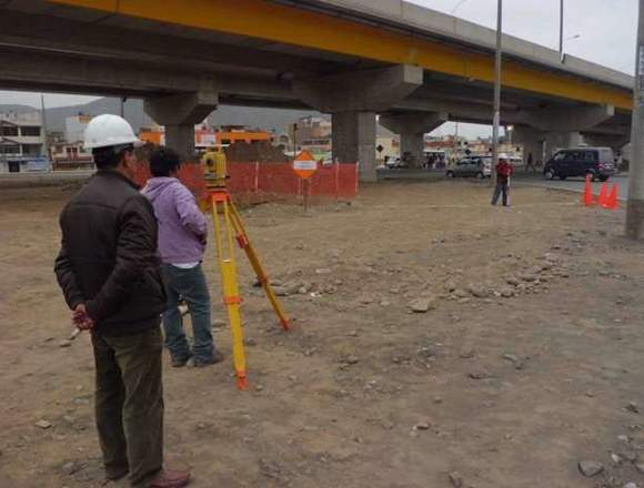 SERVICIO DE TOPOGRAFIA INMEDIATO -TOPOGRAFO LIMA en Lima (Lima 1) (Distrito)