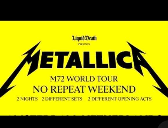 ENTRADAS CONCIERTO METALLICA en Aguilar de Campoo (Municipio)