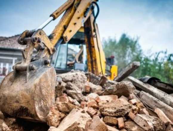 Demoliciones y limpieza de terrenos en Las Condes (Comuna)
