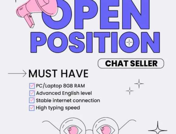 Rep Remoto atencion cliente/chatter bilingue en San José (Cantón)