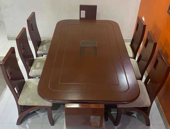 Comedor de madera auténtica elegante barato en Guayaquil (Cantón)