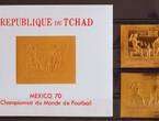 TIMBRES POSTALES MUNDIAL FUTBOL " MEXICO 70 "