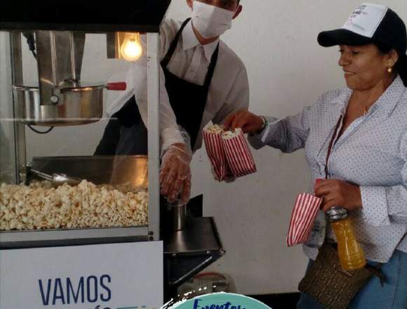 SERVICIO DE MAQUINA DE CRISPETAS en Bogotá, D.C. (Municipio)