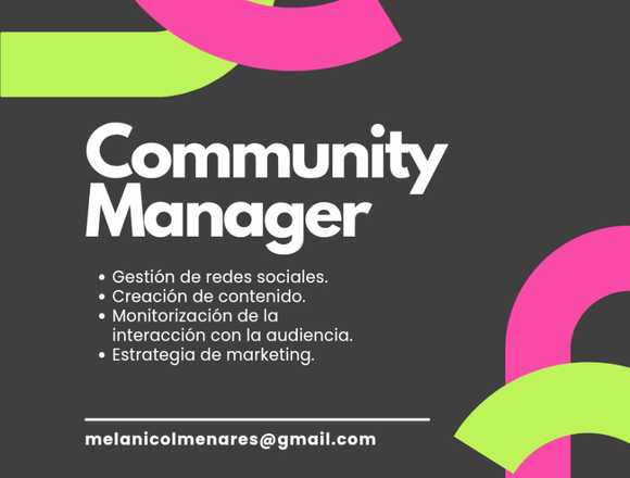 Comunity Manager, marketing digital. en Libertador (Municipio)