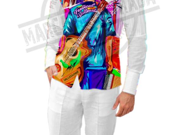 camisas del festival vallenato en Barranquilla (Municipio)