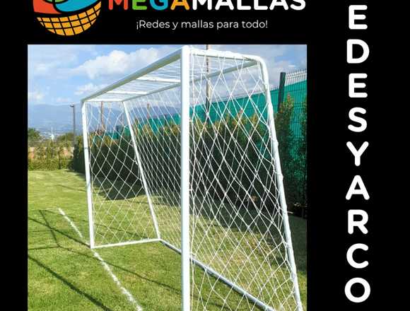 Redes de fútbol y ecuavolley, de alta calidad en Quito (Cantón)