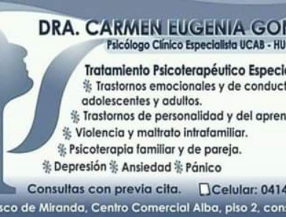 Psicologo Clínico Especialista en Morán (Municipio)