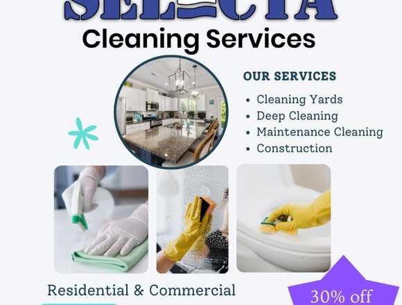 Servicios de limpieza de casas