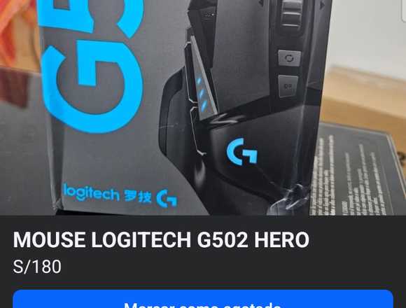 MOUSE GAMER LOGITECH G502 en La Victoria (Lima 13) (Distrito)