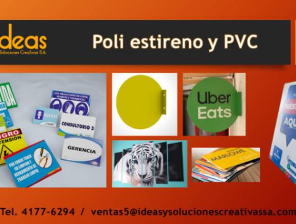 Rotulos en poliestireno en Mixco (Municipio)