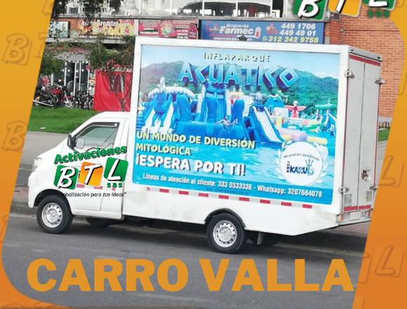 CV. CARRO VALLA EN CALI.