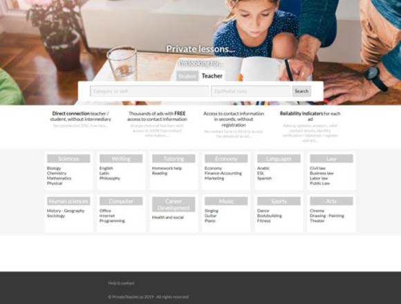 Teacher for private lessons in Manhattan (Locality)