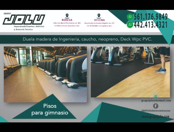PISOS PARA GIMNASIOS en Corregidora (Municipio)