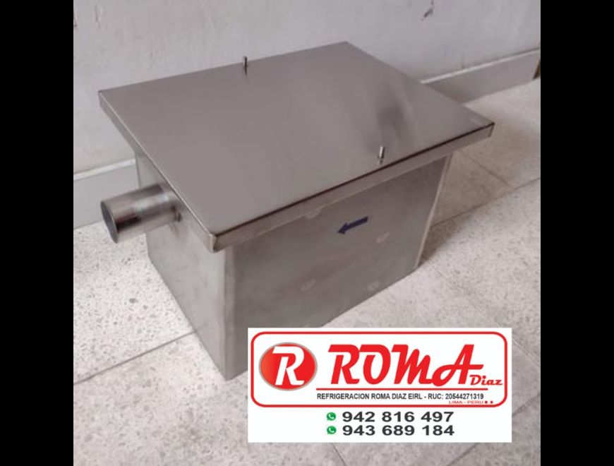 VENDO TRAMPA DE GRASA ACERO INOXIDABLE, ROMA DIAZ en Lima (Lima 1) (Distrito)