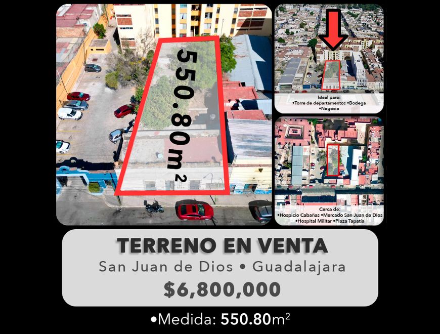 Terreno en venta en San Juan de Dios