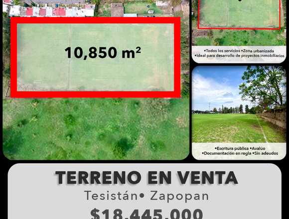 Terreno en venta en Tesistán, Zapopan en Zapopan (Municipio)